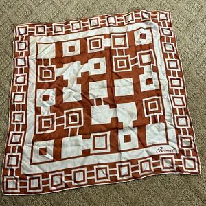Burmel VINTAGE Square Scarf aprrox 25 x 26